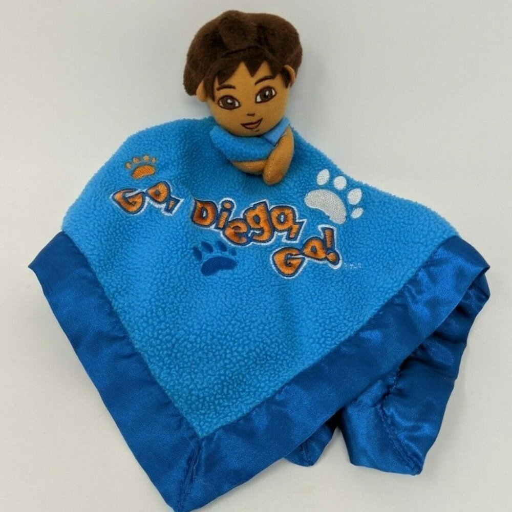 Lovey Diego Go Dora Explorer Baby Blanket Security